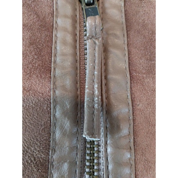 Wilsons Leather Vest Faux Shearling Country Western Womens Size Medium - Picture 9 of 10